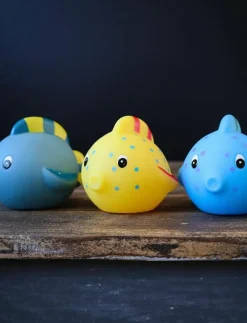 Badleksaker, Fiskar, 3-pack - Badleksaker
