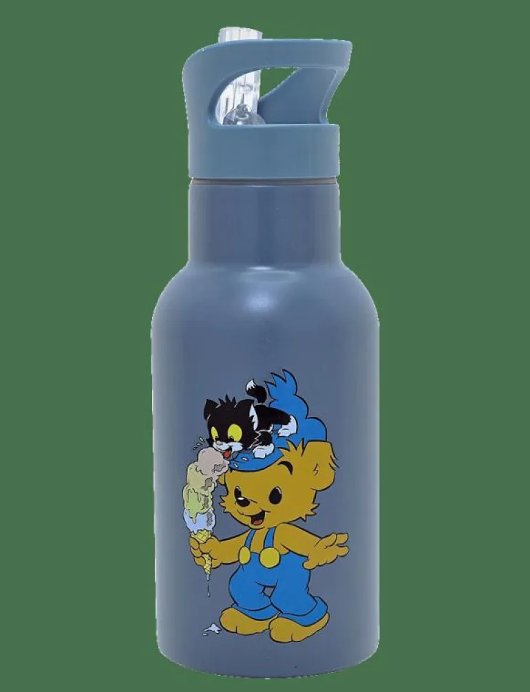 Bamse, Waterbottle, petrol-blue - Matdags