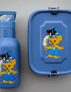 Bamse, Waterbottle, petrol-blue - Matdags