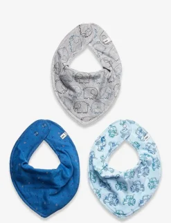 Bandana Bib Boy -AOP (3-pack) - Babyskötsel