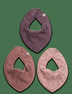Bandana Bib Girl -AOP (3-pack) - Babyskötsel