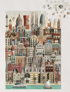 Barcelona Jigsaw puzzle (1000 pieces) - Spel & pussel