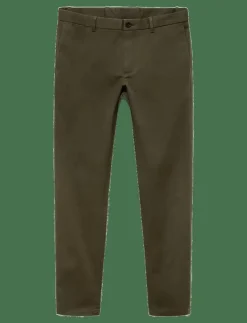 Barna slim-fit twill chino trousers - Chinos