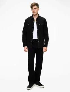 BARSTOW WESTERN STANDARD MARBL - Jeansskjortor