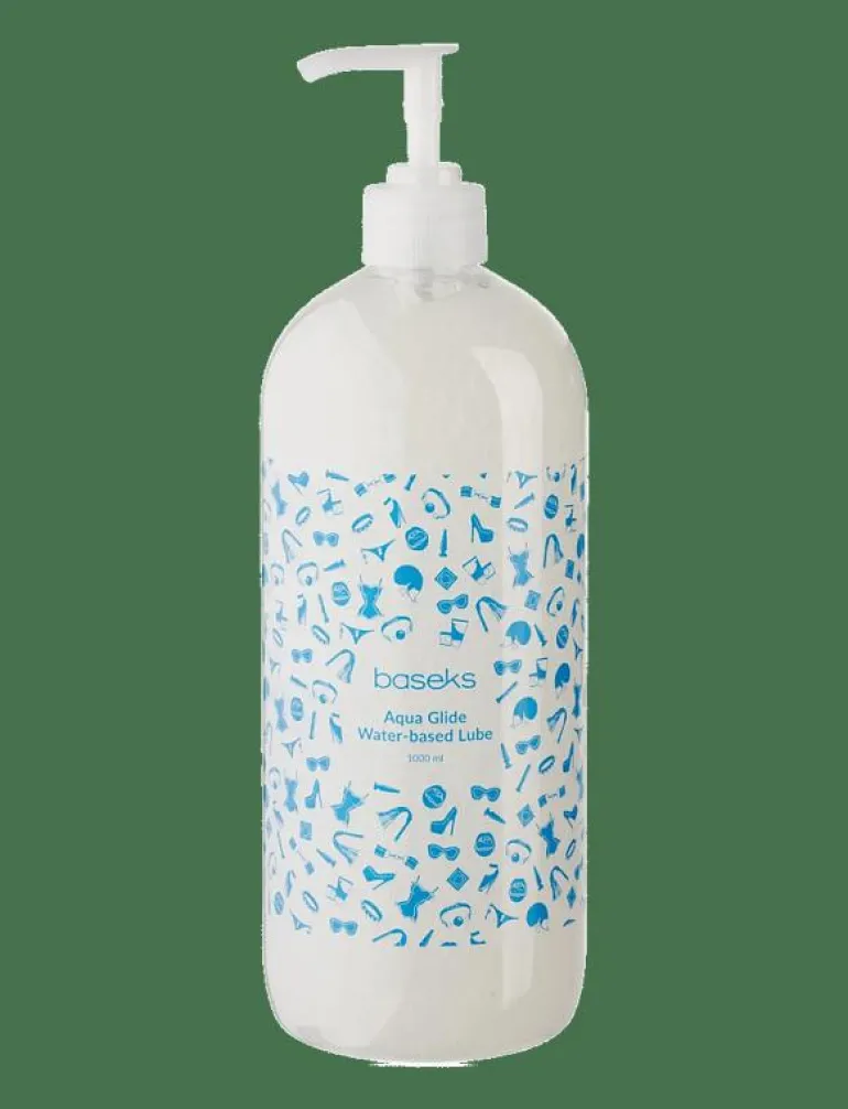 baseks Aqua Glide Water-based Lube 1000 ml - Beauty