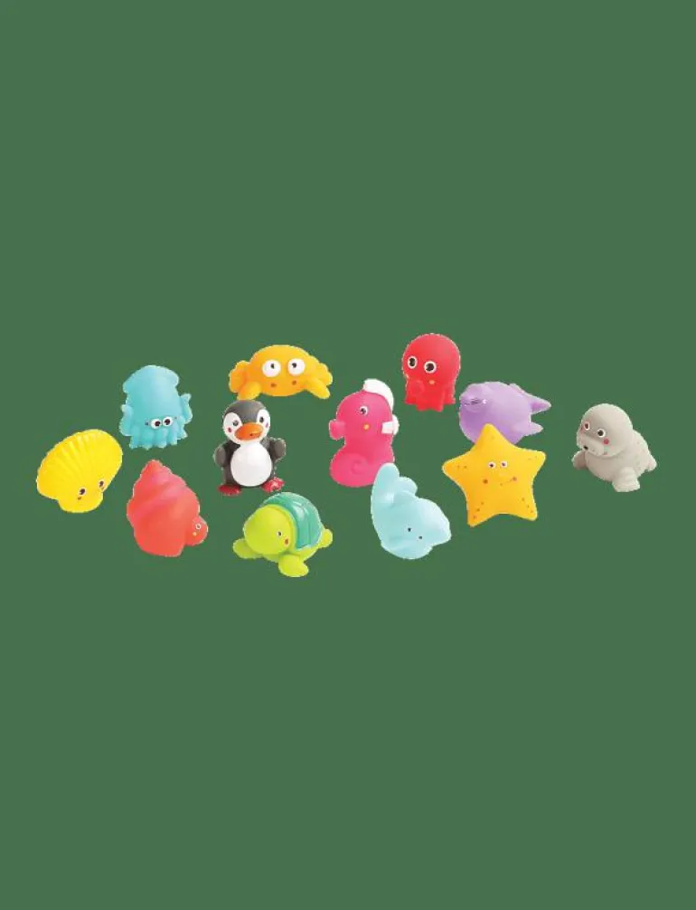 Bath animals - 12 pcs - Badleksaker