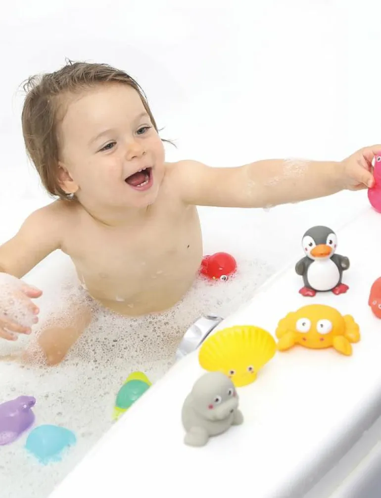 Bath animals - 12 pcs - Badleksaker