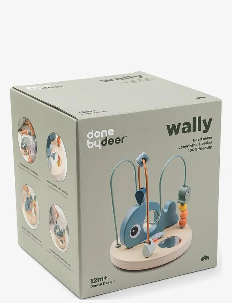 Bead maze Wally Blue - Interaktiva leksaker