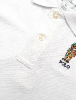 Bear Cotton Polo Shirt & Chino Short Set - Set med kortärmad t-shirt