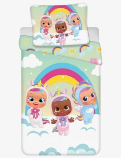 Bed linen junior Cry Babies 1001 - 100x140, 40x45 cm - Påslakanset