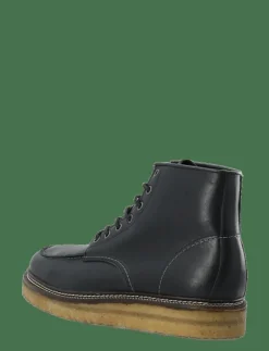 BIAJESPER Moc Toe Boot Waxed Leather - Kängor med snörning