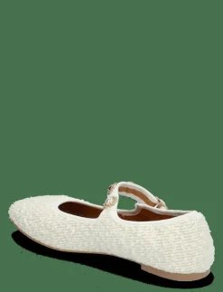 BIALILJA Trimmed Mary Jane Textile - Ballerinas