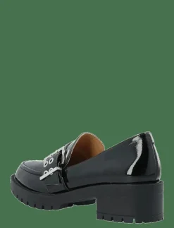 BIAPEARL Buckle Loafer Faux Leather - Loafers med klack