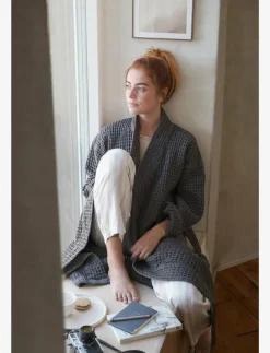 Big Waffle Bathrobe - Morgonrock