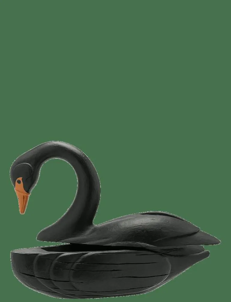 Black Swan Trinket Box - Träfigurer