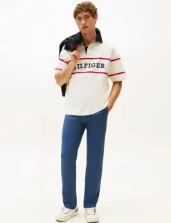 BLEECKER PRINTED STRUCTURE CHINO - Chinos