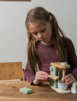 BLENDER WOOD IN GIFT BOX 4 PARTS - Tillbehör till leksakskök