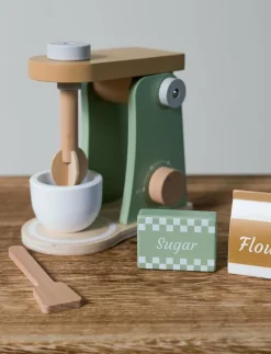 BLENDER WOOD IN GIFT BOX 4 PARTS - Tillbehör till leksakskök