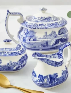 Blue Italian Cream Jug - Såssnipor & Såskannor