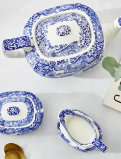 Blue Italian Cream Jug - Såssnipor & Såskannor