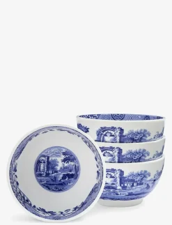 Blue Italian Dip Bowls - Set of 4 - Skålar & Fat