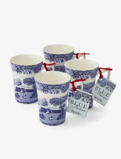Blue Italian Mug 4-pack - Kaffekoppar