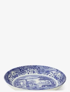 Blue Italian Pasta Bowl 4-pack - Pastatallrikar