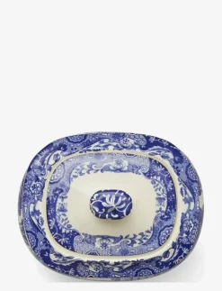 Blue Italian Sugar Box - Sockerskålar