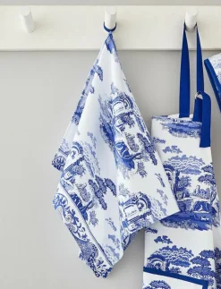 Blue Italian Tea Towel - Kökshanddukar