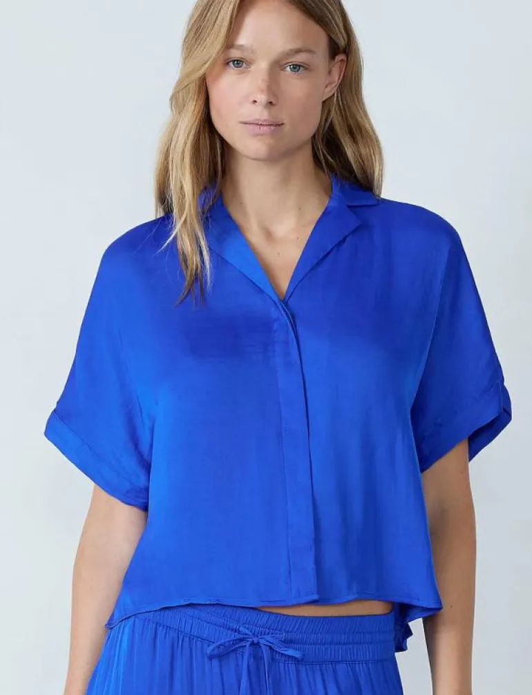 BLUESA - PYJAMA SHIRT - Överdelar