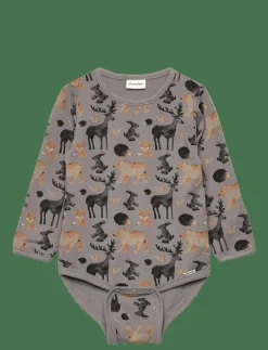 Body LS AOP Sweat - Långärmad body