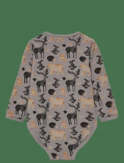 Body LS AOP Sweat - Långärmad body