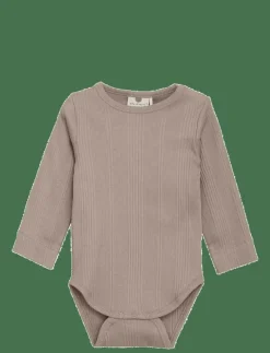 Body LS Rib - Långärmad body