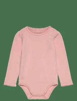 Body LS Solid - Långärmad body