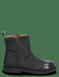Booties - flat - with zipper - Stövlar & Kängor