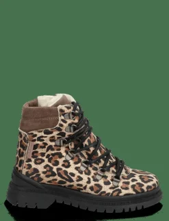 Boots - flat - with lace and zip - Stövlar & Kängor