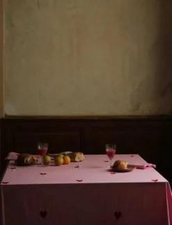 Bordsduk Pink Hearts - Dukar & löpare