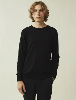 Bradley Cotton Crew Sweater - Rundhalsad