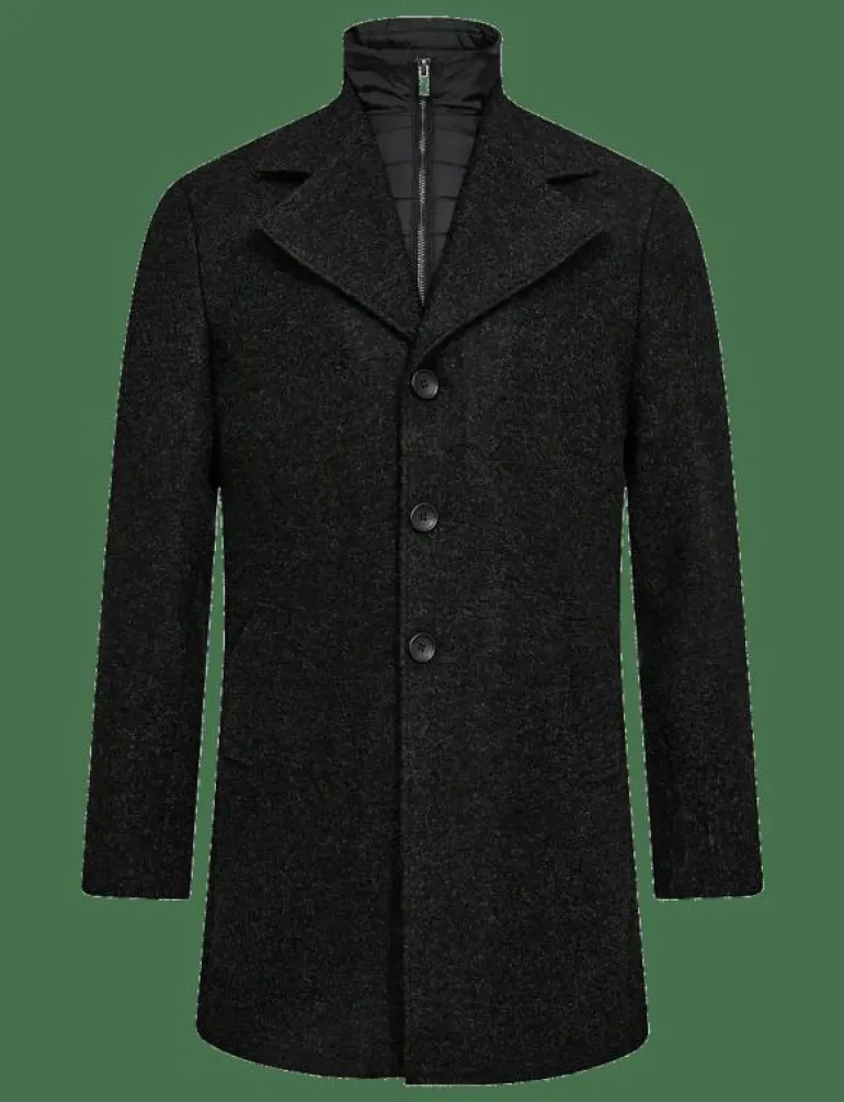 BS Auckland Slim Fit Coat - Ullkappor