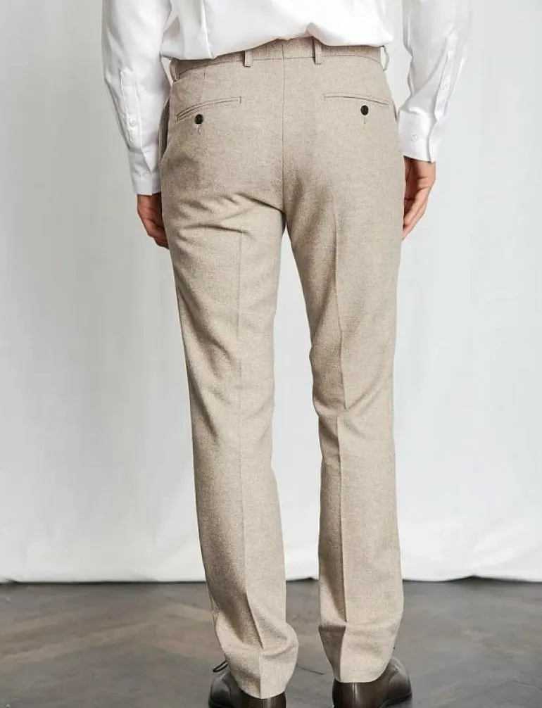 BS Rapallo Classic Fit Suit Pants - Kostymbyxor