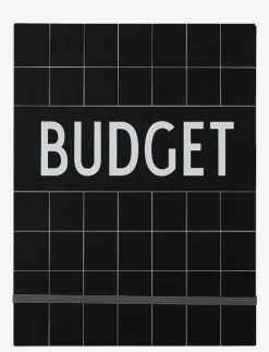 Budget Book - Black - Kalendrar & Anteckningsblock