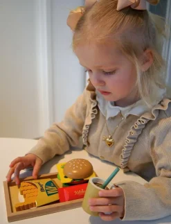 Burger Menu Set - Leksaksmat & Leksakstårtor