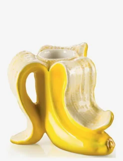 Candle holder - Banana Romance (2 pcs.) - Dekoration
