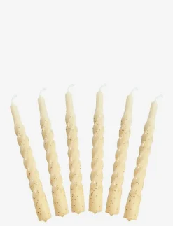 Candles with a Twist - Glitter - Kronljus