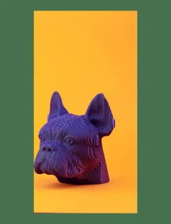 Cartonic 3D Pussel BULLDOG - Träfigurer