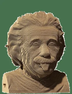 Cartonic 3D Pussel EINSTEIN - Träfigurer