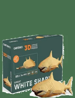 Cartonic 3D Pussel HAJ - Träfigurer