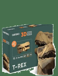 Cartonic 3D Pussel T-REX - Träfigurer