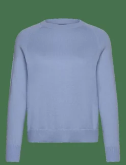 Cashmere Blend Raglan Sweater - Stickat