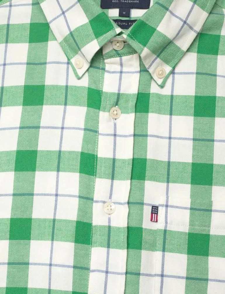 Casual Flannel Check B.D Shirt - Flanellskjortor